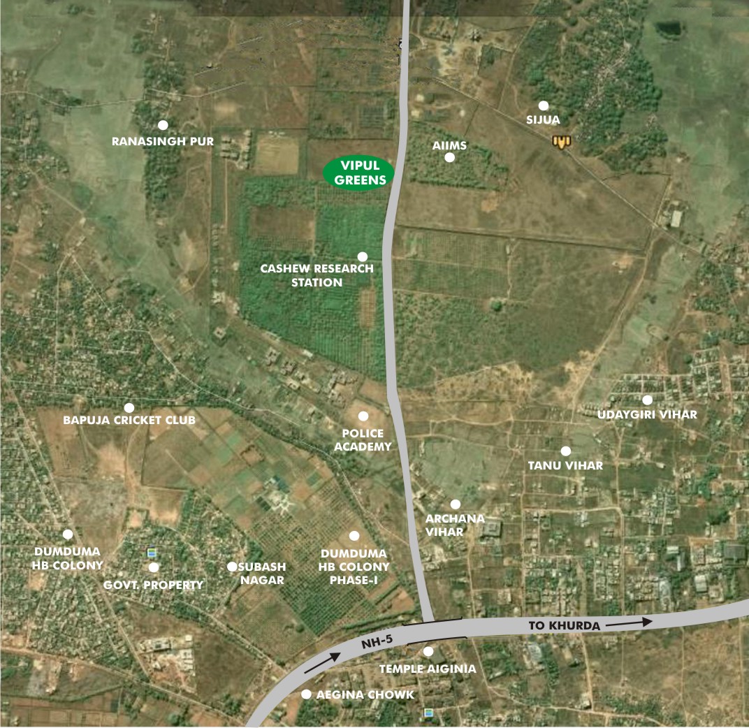 Location MapVipul Greens